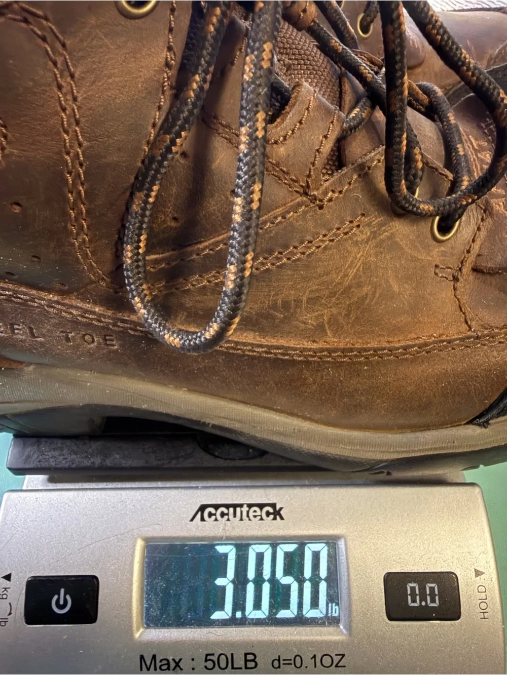 Ariat Brown and Black Steel Toe Work Boots